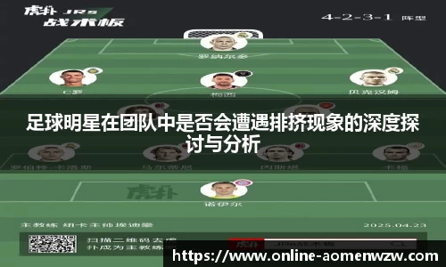 足球明星在团队中是否会遭遇排挤现象的深度探讨与分析